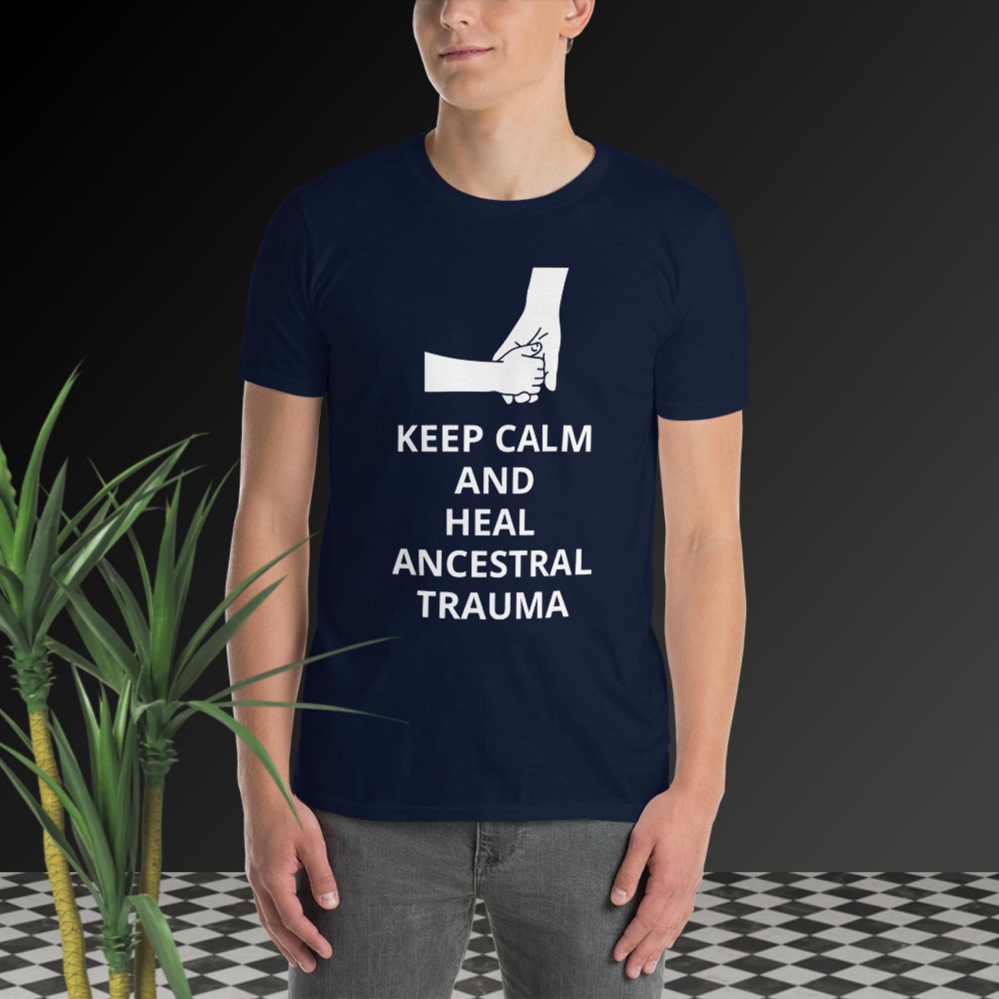 Keep Calm Short-Sleeve Unisex T-Shirt