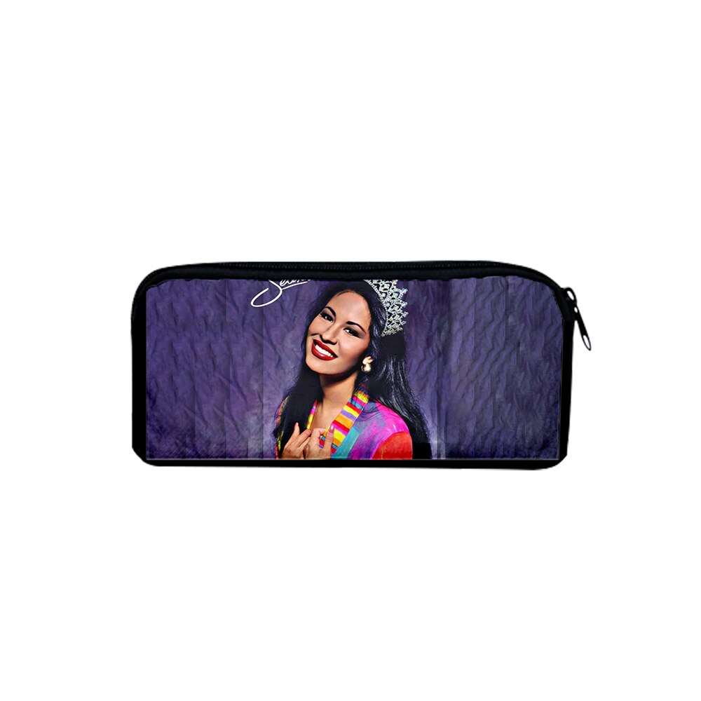 Selena Quintanilla Pencil Box stationery Storage Bag Pencil bag