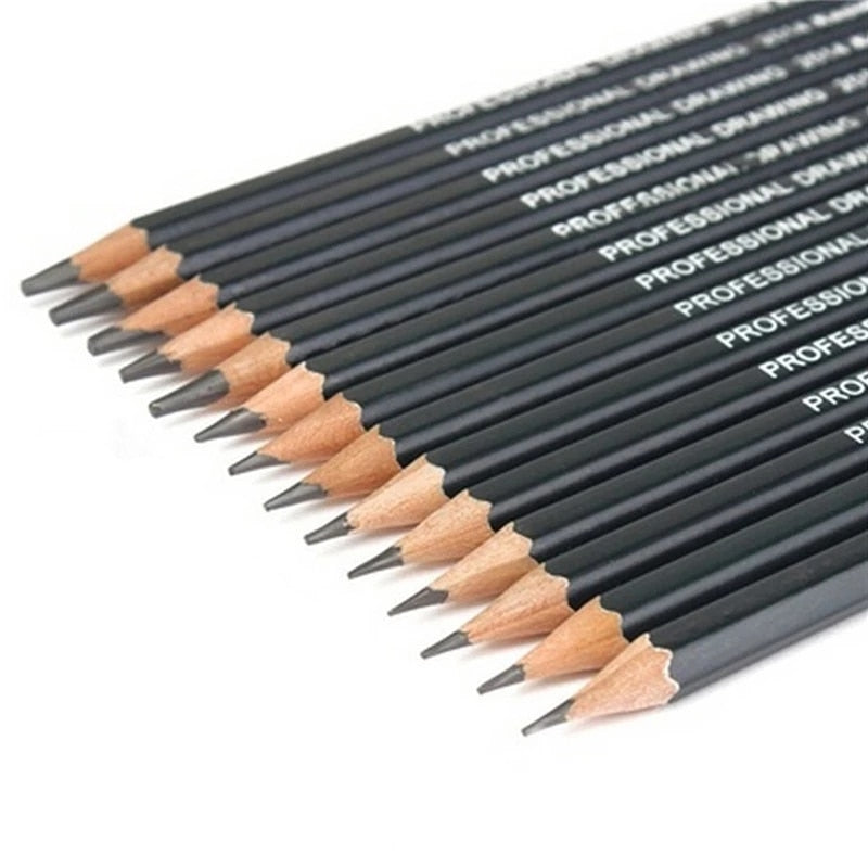 Drawing Pencil Set Wooden Professional Art Supplies Hard/medium/soft Sketch Charcoal Pencils Art Painting Stationery