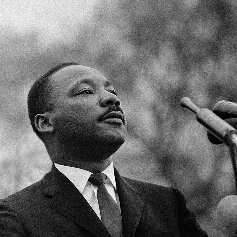 Martin Luther King Jr Brooch MLK Enamel Pin I Have A Dream Black Lives Matter Badge