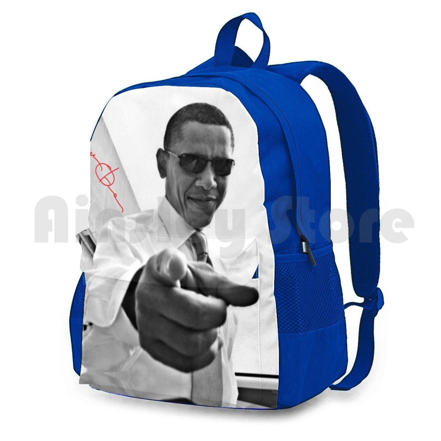 Obama Outdoor Hiking Backpack Waterproof Camping Travel Obama Barack Obama President Cool Fun