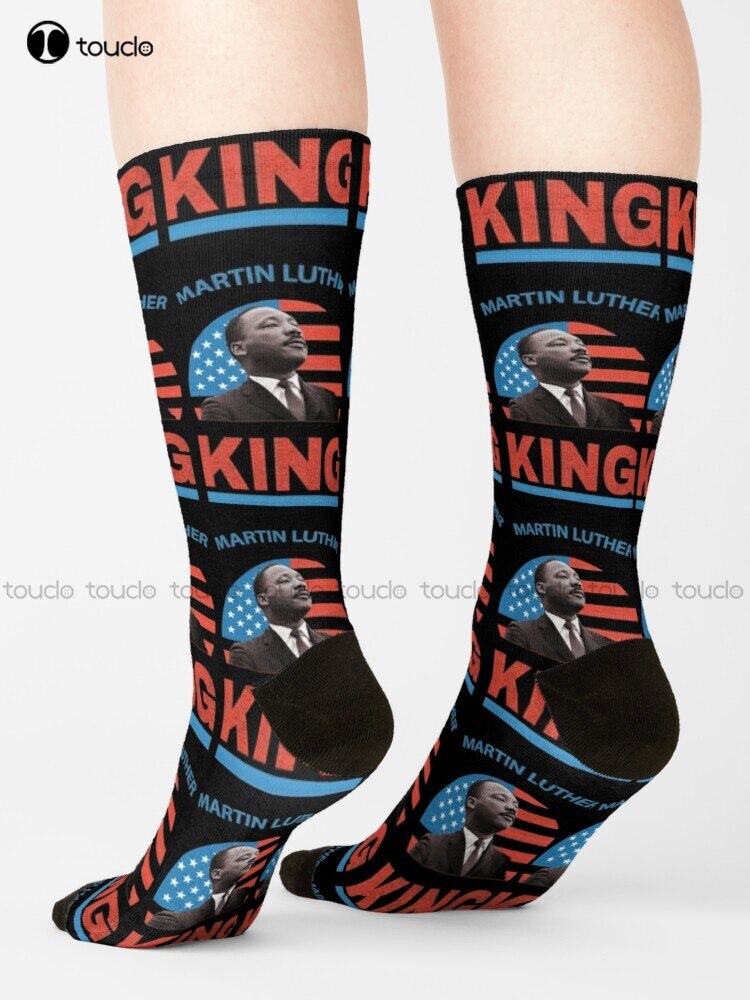 Martin Luther King Jr Day I Have A Dream Equality Civil Rights Racism Socks Running Socks Comfortable Girls Sports New Popular